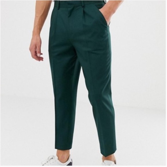 ASOS Other - Men’s ASOS Forest Green Dress Pants